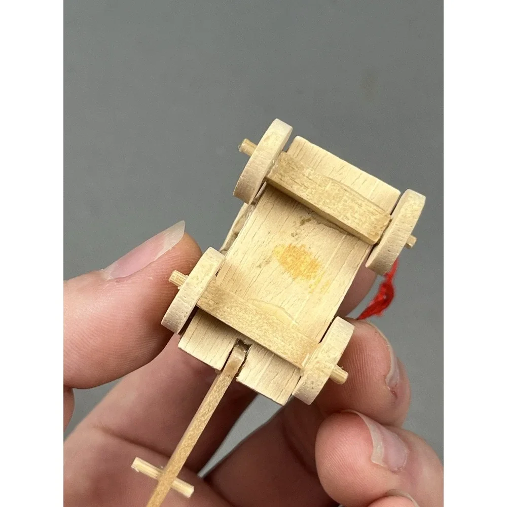 Holzkunst Christian Ulbricht Wooden Ornament Wagon Star Trumpet‎ Christmas Tree
